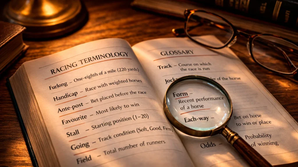 Horse racing betting glossary and terms for Royal Ascot